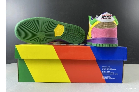 Purple Pro Yellow 318403-137 Nike Duck Low 0723